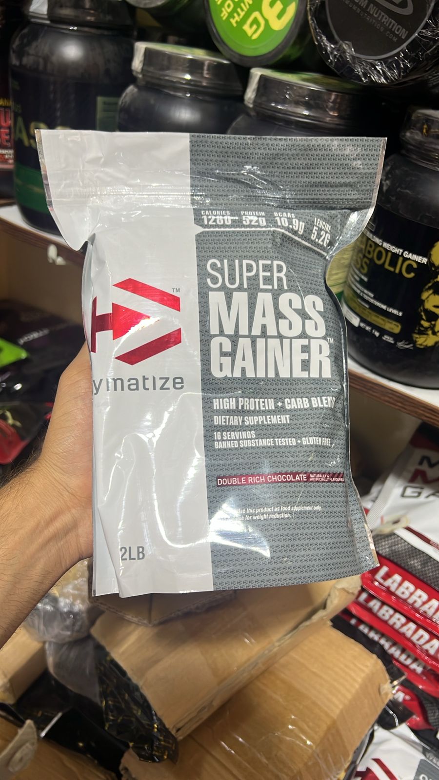 Dymatize Super Mass Gainer High-Calorie Weight Gainer Protein Powder – image 2