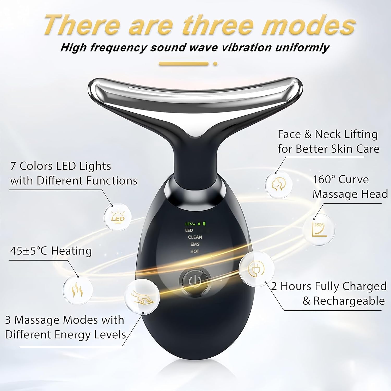 Vegena Face Massager Against Wrinkles – Face Beauty Device – image 3