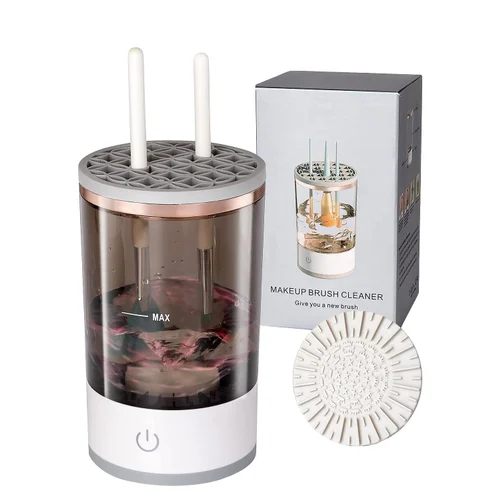 Portable Electric Makeup Brush Cleaner Machine USB Make up Brush Cleaner Machine – image 2