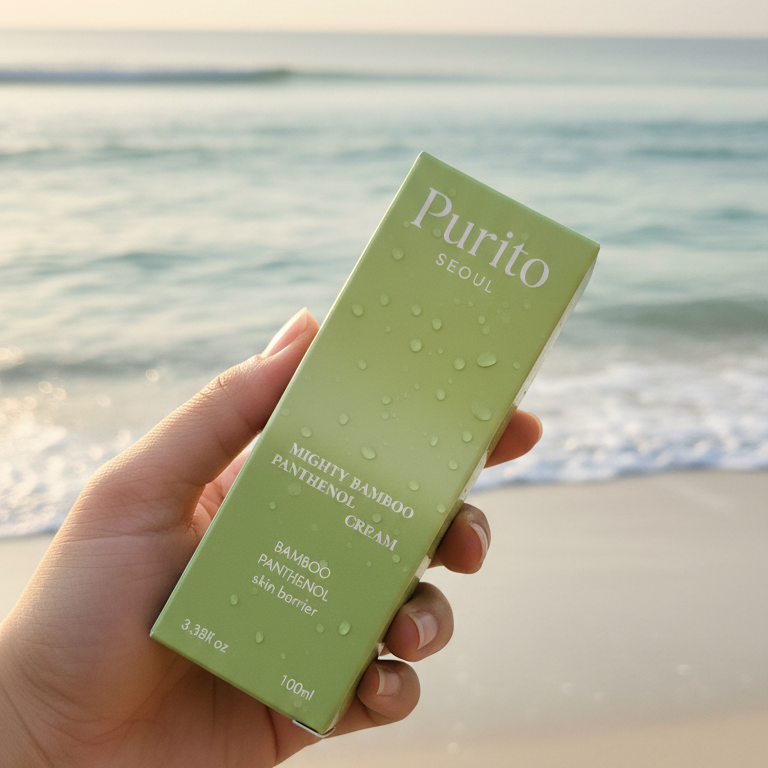 Purito Mighty Bamboo Panthenol Cream 100ml – Deep Hydration