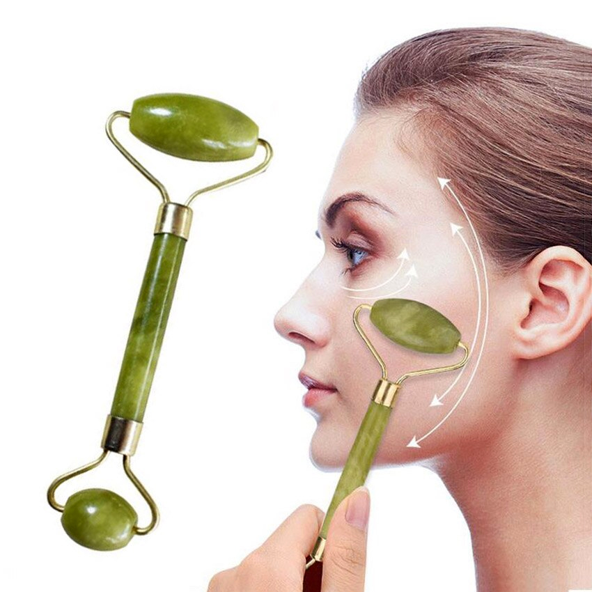 Flawless Jade Roller With Guasha (Marble Stone) Stimulates healthier skin – image 2