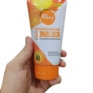 Rivaj Whitening & Vanishing Sunblock SPF 60