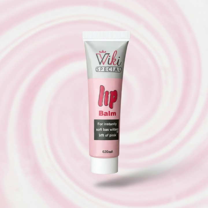 Wiki Natural Pink Lip Balm – Hydrating Tinted Lip Care
