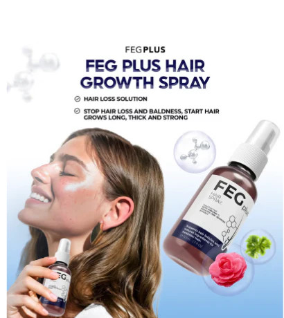 FEG PLUS Hair & Beard Growth Serum Spray 50ml – image 3