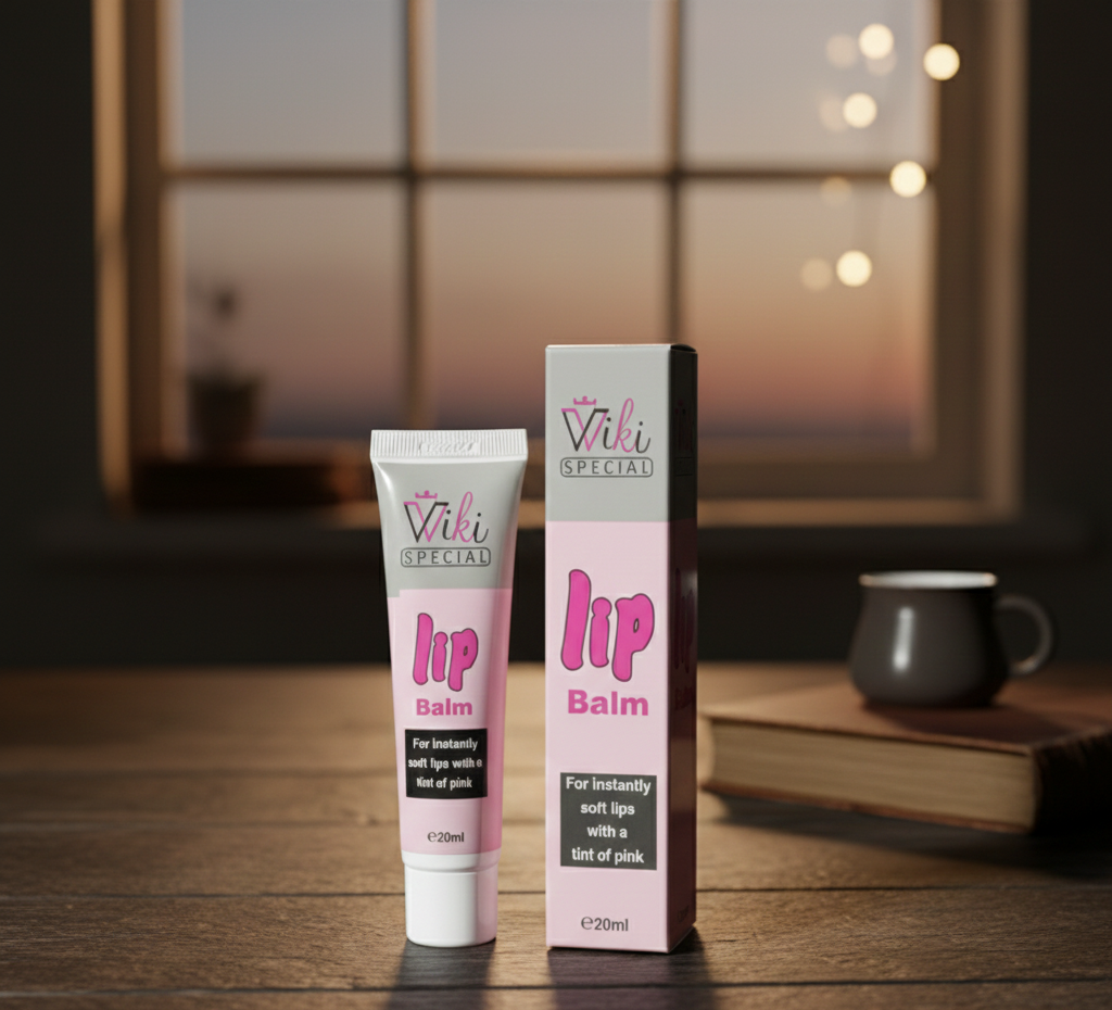 Wiki Natural Pink Lip Balm – Hydrating Tinted Lip Care – image 4
