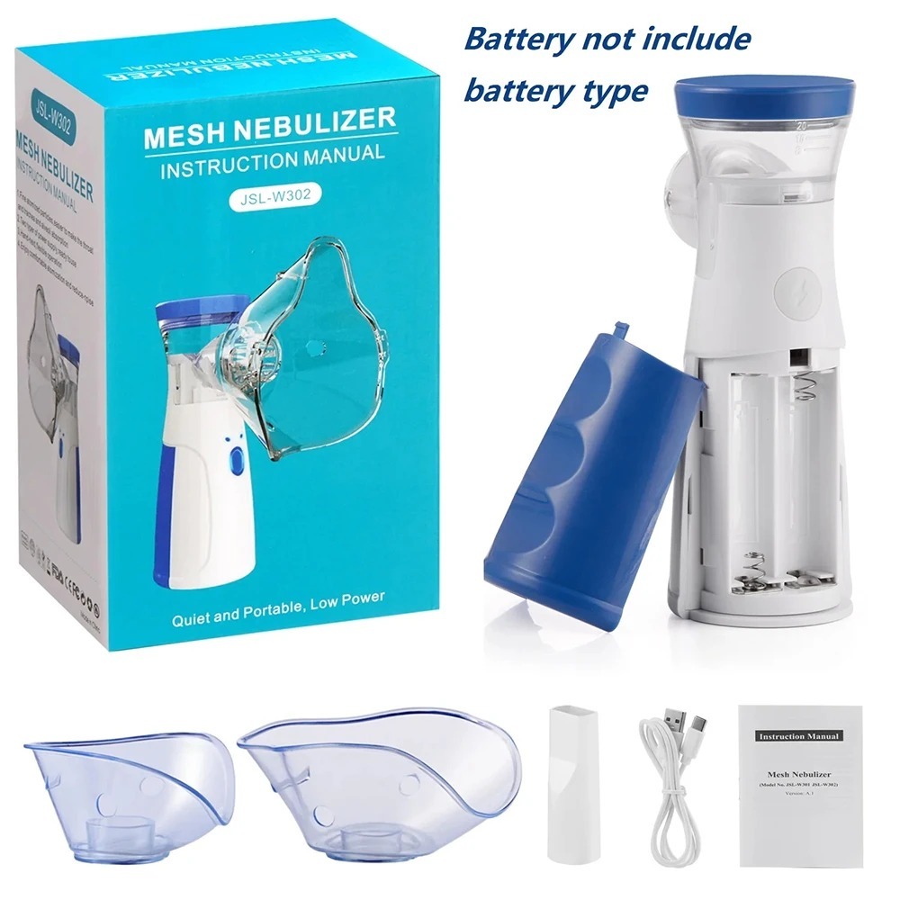 Mesh Nebulizer Battery Operated Silent Operation Compact Design Perfect Choice – image 2