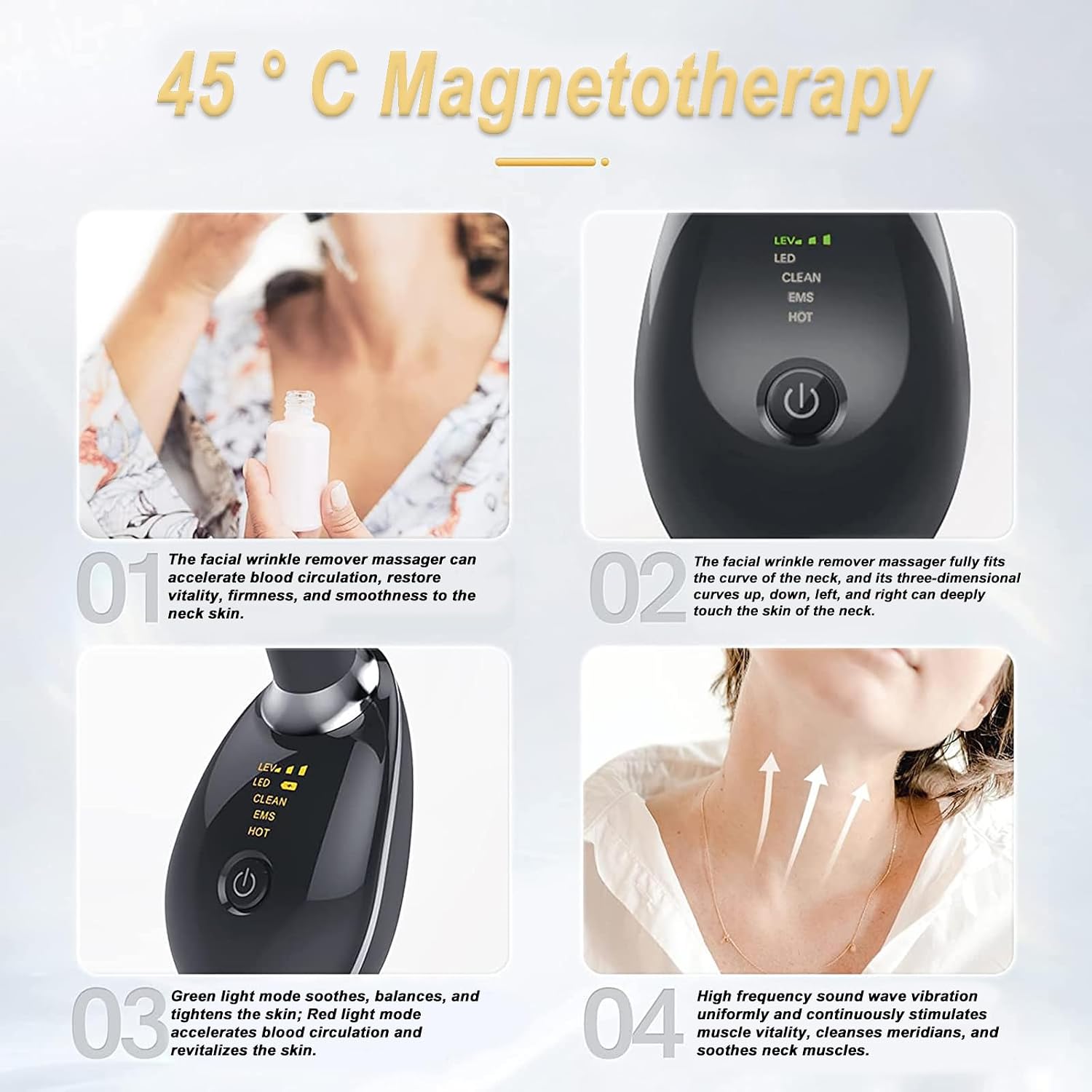 Vegena Face Massager Against Wrinkles – Face Beauty Device – image 2