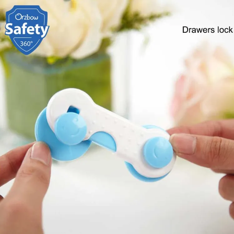 New 1pc Cabinet Door Drawers Refrigerator Locks Protection from Children Baby – image 2
