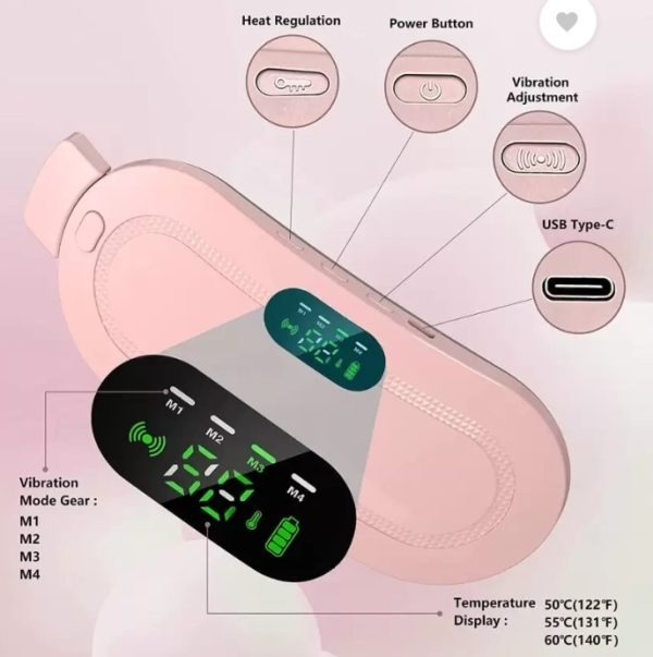 Cramp Relief Belt -Portable Menstrual Heating Pad – image 2