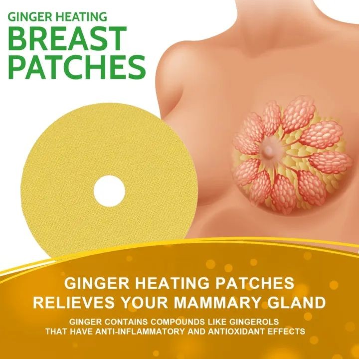 Royal Prestige Ginger Heating Breast Patches – image 3