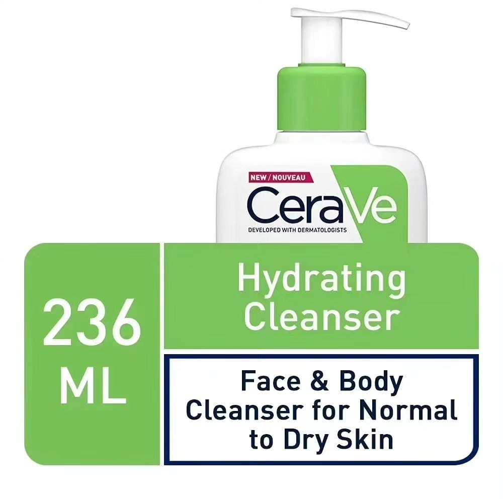 CeraVe Hydrating Cleanser with Hyaluronic Acid & Ceramides – image 2
