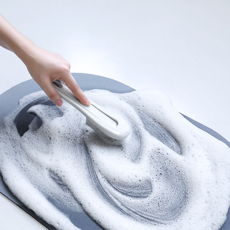 Bath Mat Super Absorbent Quick Drying Bathroom Rugs Non Slip Kitchen Entrance – image 3