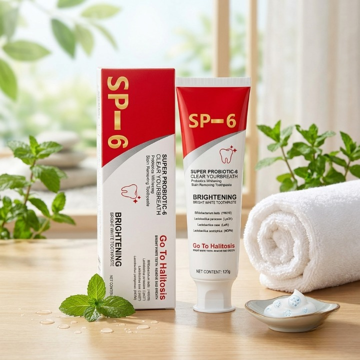 Premium SP-6 Ultra Whitening Probiotic Toothpaste – image 2