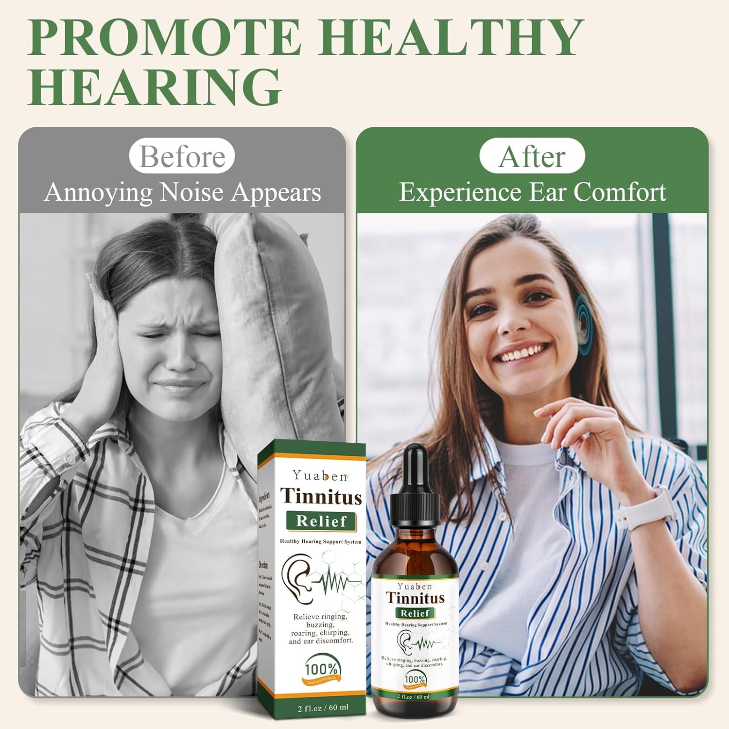 Yuaben Tinnitus Relief Drops – image 3