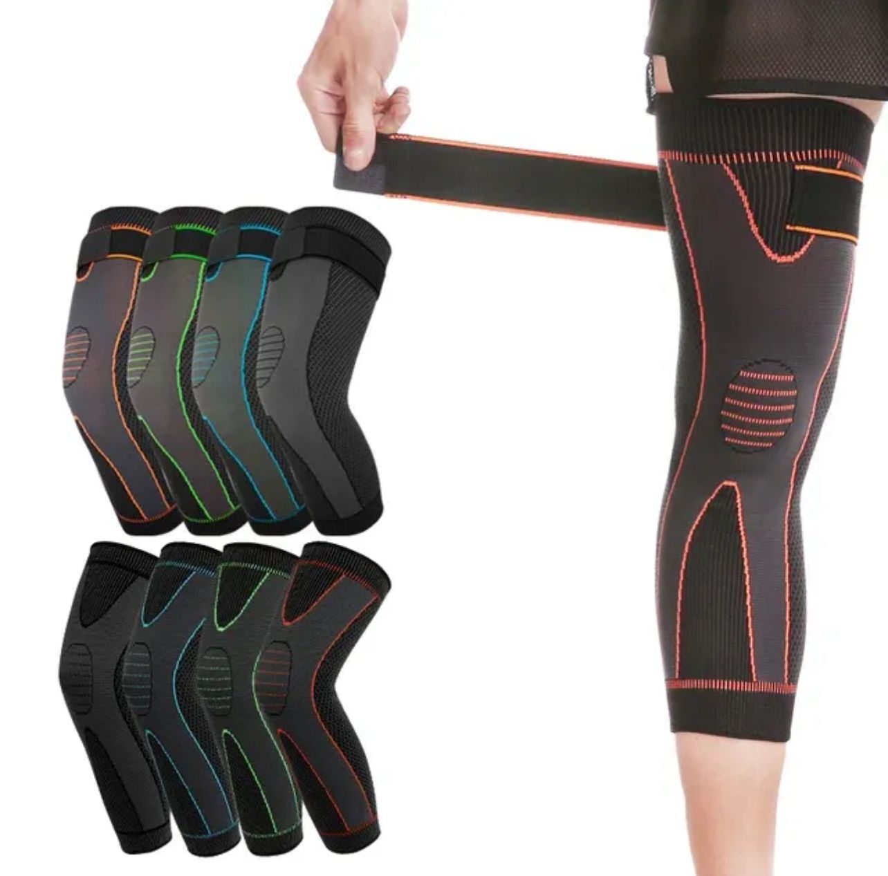 1 Piece Adjustable Compression Knee Support Brace