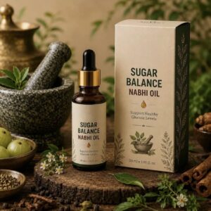 Sugar Balance Nabhi Oil 30ml Herbal Belly Button Oil Ayurvedic Nabhi Care