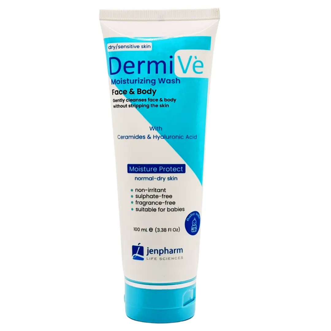 Dermive Moisturizing Wash Face And Body Gentle Formula Reliable Quality – image 2