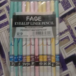 Face Charm Eye & Lip Liner Pencil (Pack of 12)