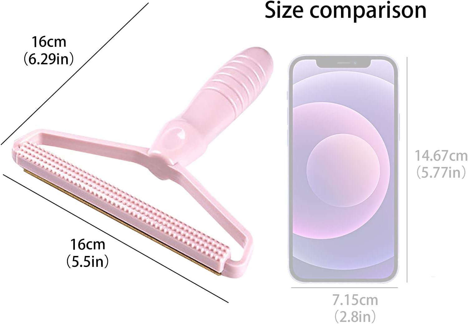 Portable Lint Remover Clothes Fuzz Shaver (Random Color) – image 3