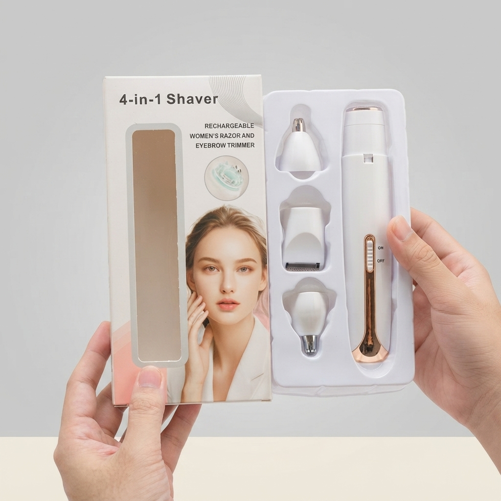 Flawless 4 In 1 Rechargeable Hair Remover