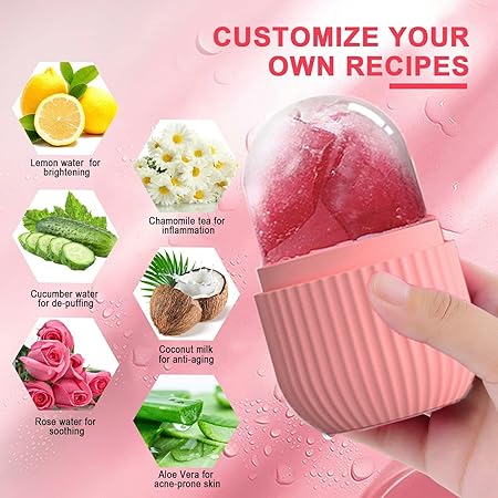 Ice Face Roller Comfortable to Grip Skin Care Beauty Ice Face Roller Mold – image 2