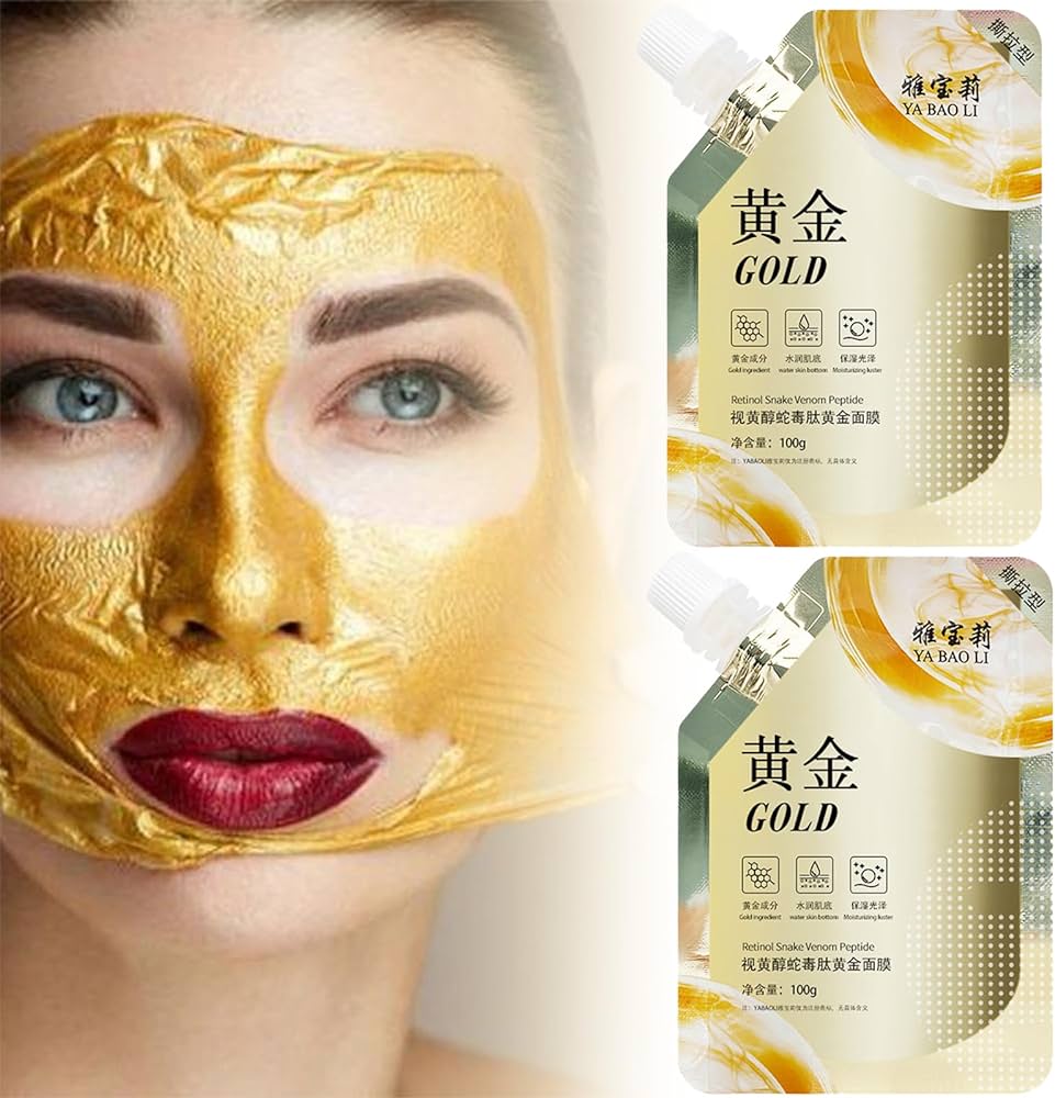 Retinol Snake Venom Peptide Gold Mask Moisturizing Anti-aging Anti-wrinkle