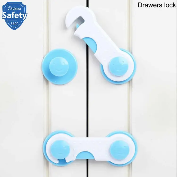 New 1pc Cabinet Door Drawers Refrigerator Locks Protection from Children Baby