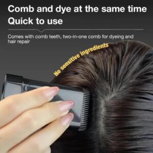 ehmznv Hairdressing Wand Natural Black White Hair Covering Stick 20g