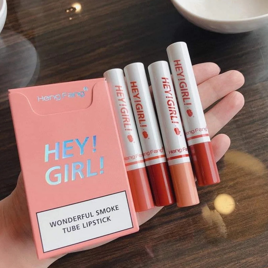4-in-1 Trending Lipstick Set – Cigarette-Shaped Matte Lipsticks – image 2