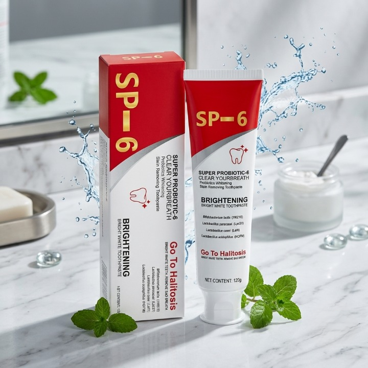 Premium SP-6 Ultra Whitening Probiotic Toothpaste – image 3