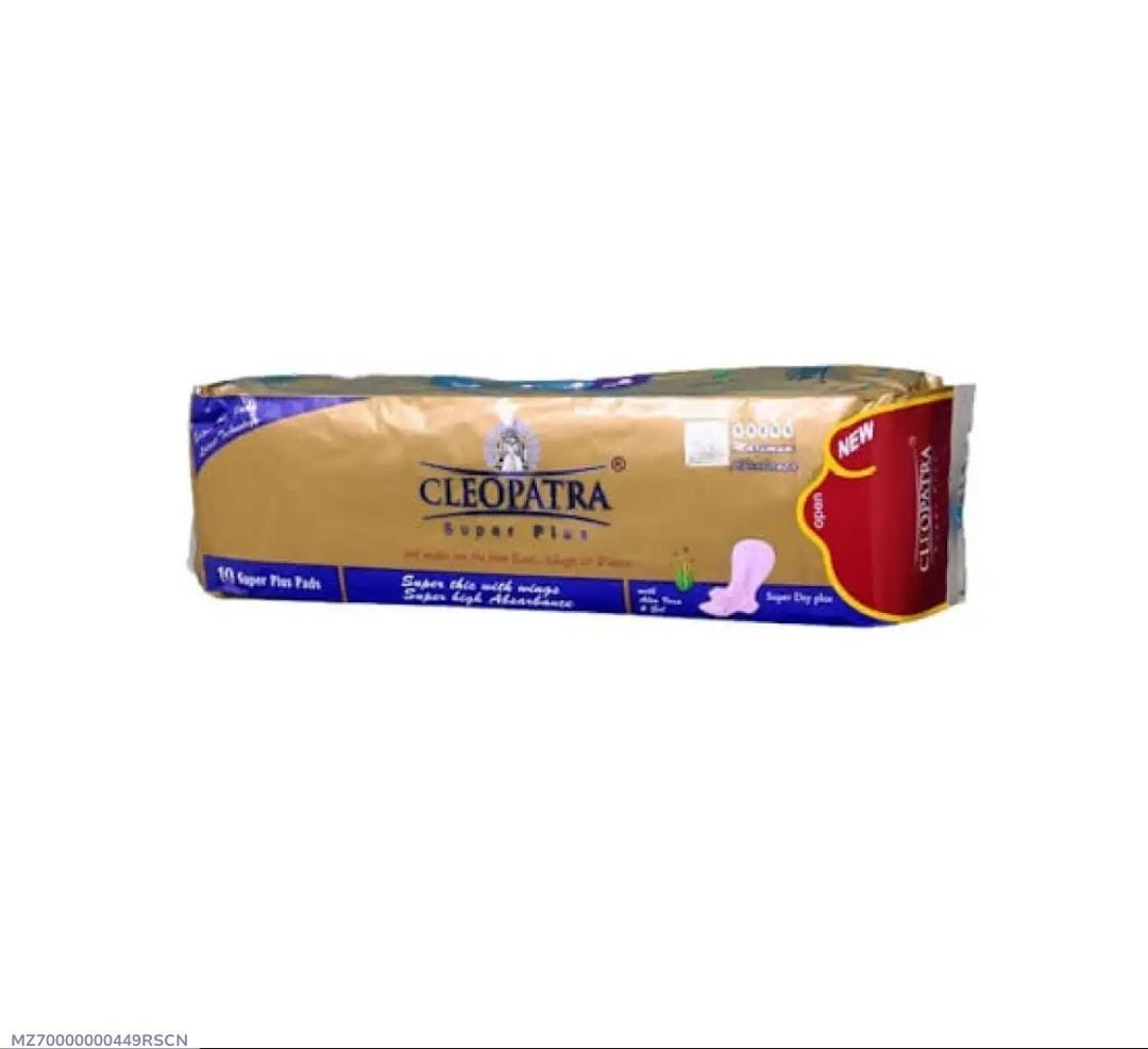 Cleopatra Super Plus Sanitary Pads – Pack of 10 Maxi Thick Pads – image 3
