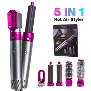High Quality 5 In 1 Hair Styler Hot Air Brush Volumizer Straightener Curler