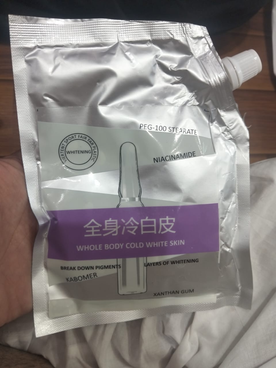 Niacinamide Whole Body Lotion – Hydrating & Brightening – image 4