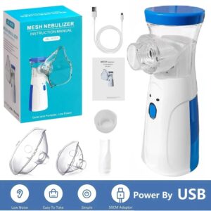 Mesh Nebulizer Battery Operated Silent Operation Compact Design Perfect Choice