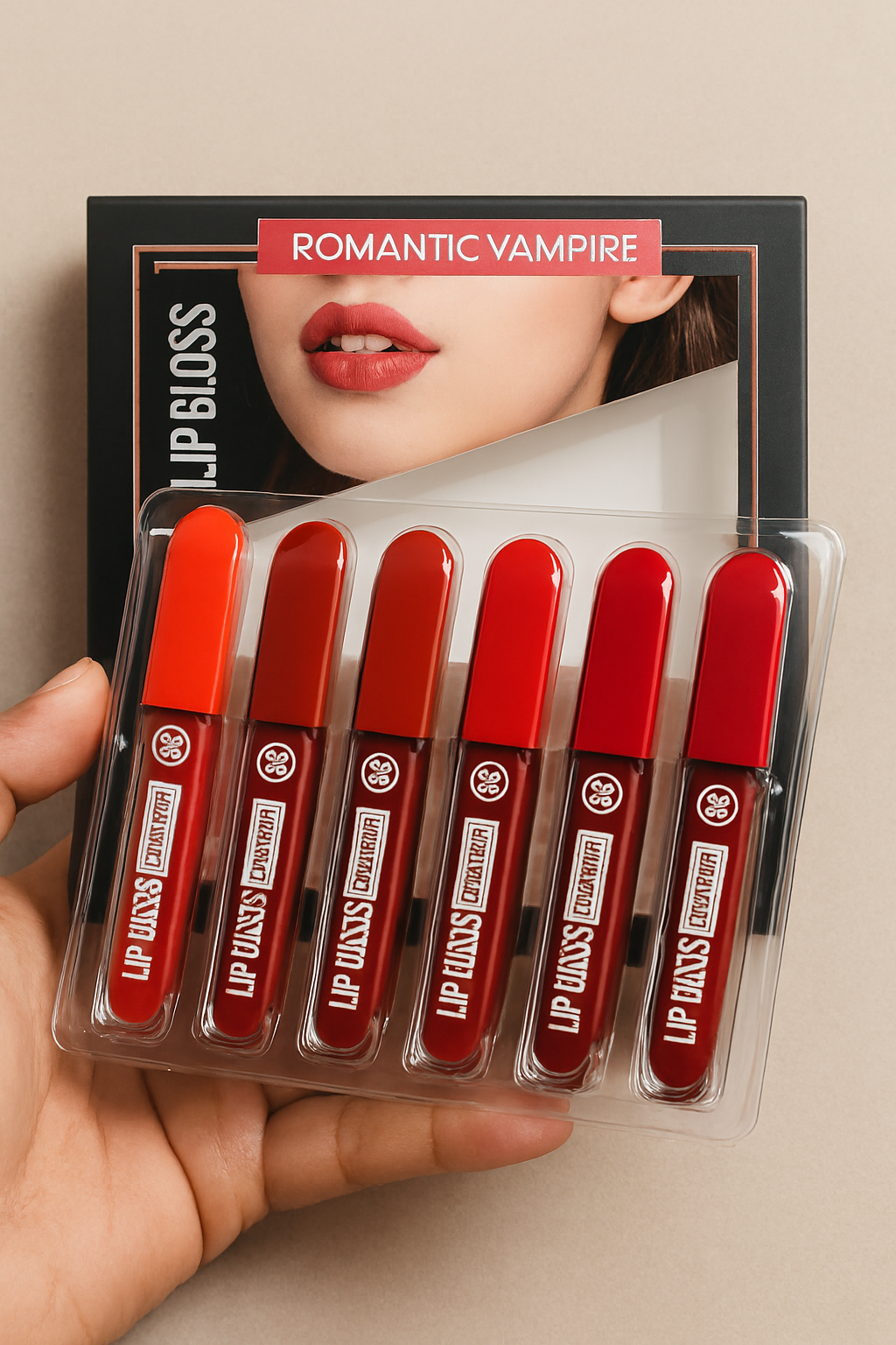 Romantic Empire Matte Lipgloss Set of 6 – High Pigment – image 2