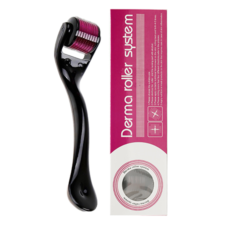 Derma Roller 540 Titanium Needle Facial & Hair Therapy Microneedle Hair – image 2