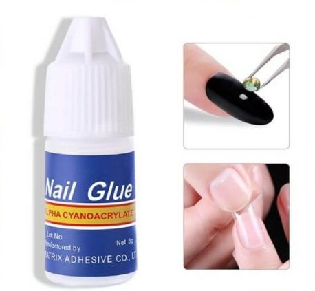 Pack of 5 – Strong Nail Glue for Nail Art – image 2