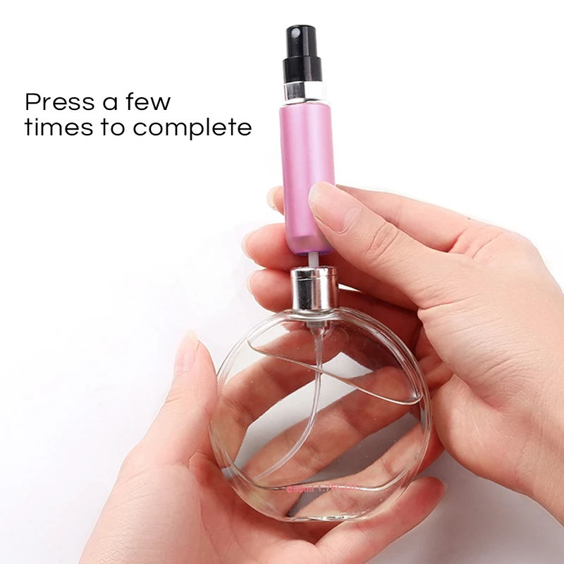 Refillable Mini Perfume Spray Bottle Spray Atomizer (random color) – image 2