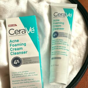 CeraVe Acne Foaming Cream Cleanser