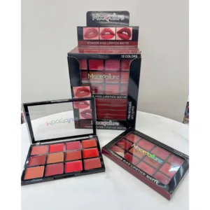 Mocallure 12-Color Lip Palette / Long-Lasting Professional Lip Kit for Every