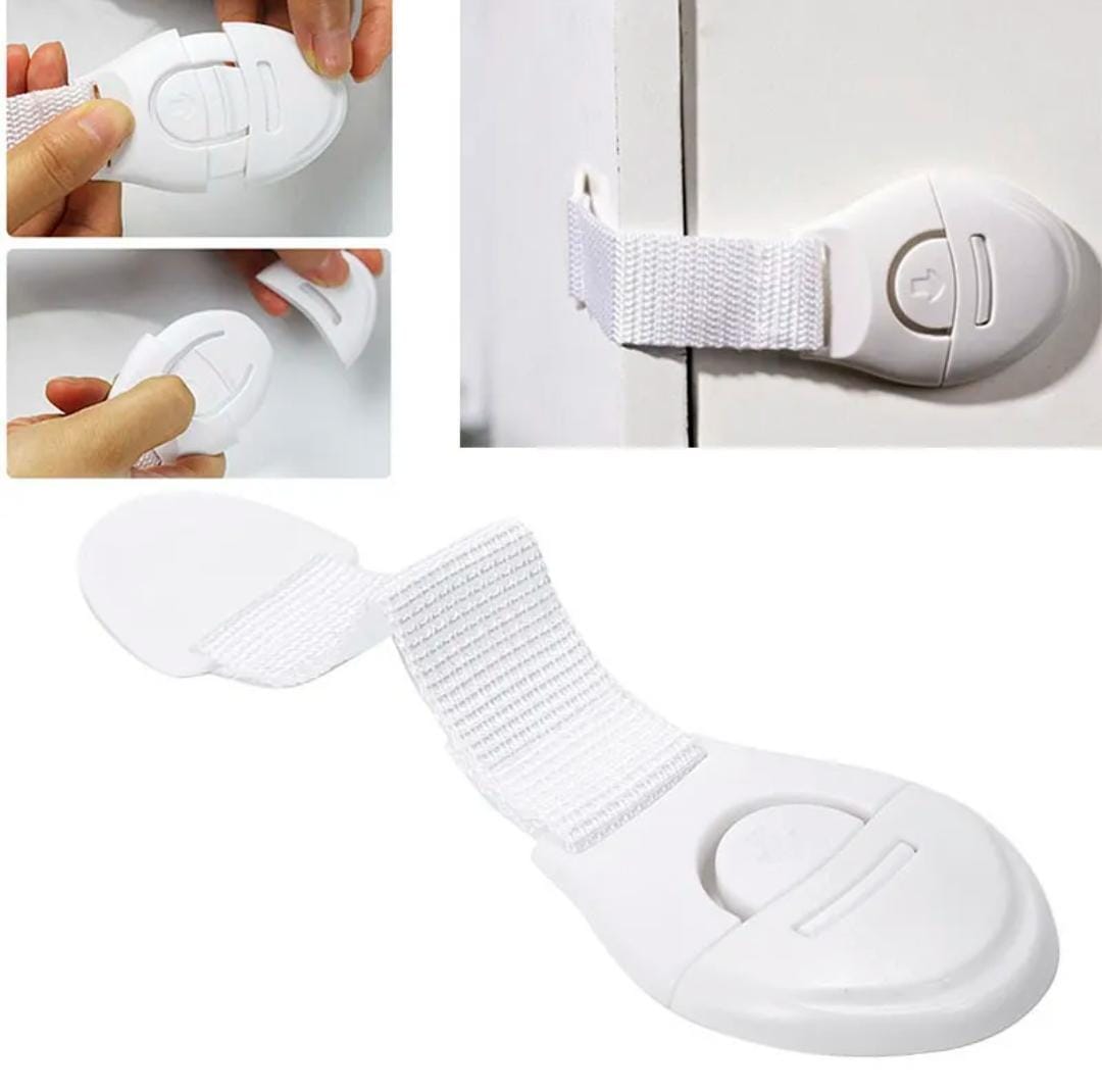 Baby Safety Cabinet Lock Latch Kit – Cupboard Lock Child Safety