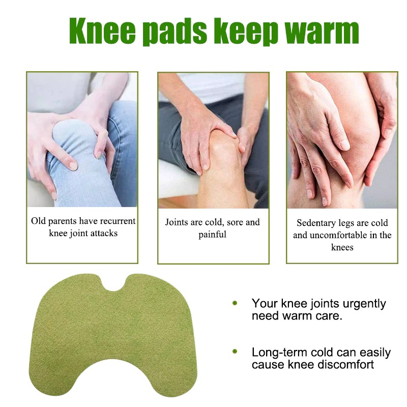 10pcs Knee Plaster Sticker Wormwood Extract Knee Joint Ache Fast Pain Relieving – image 2