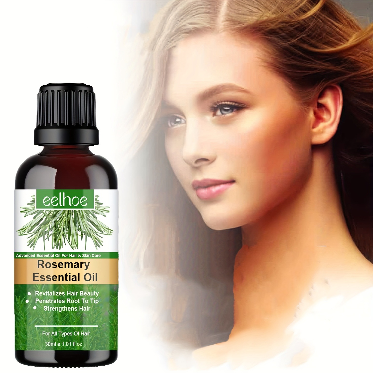 Rose Essential Oil for Hair Growth Nutrient Solution Hair Growth Essence Liquid – image 2