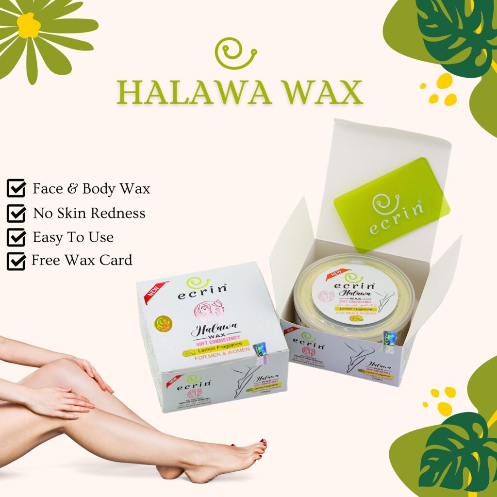ECRINCOSMETICS Ecrin Organic Halawa Wax - 100% Lemon & Sugar Base 225g
