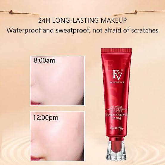 Red Diamond FV Foundation, Oil Absorb Liquid Foundation – image 2