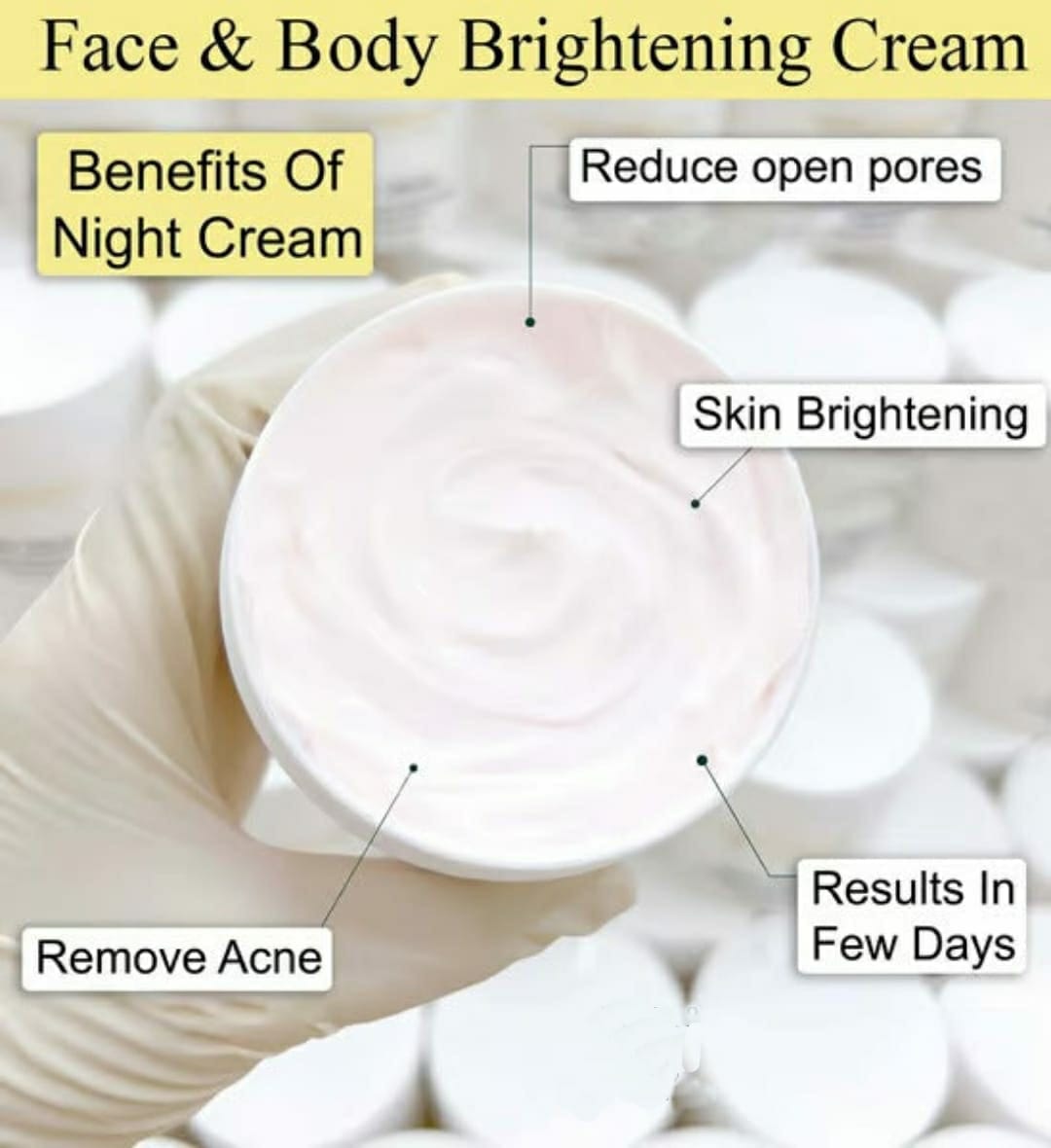 Whitening & Anti Aging Night Cream – image 3
