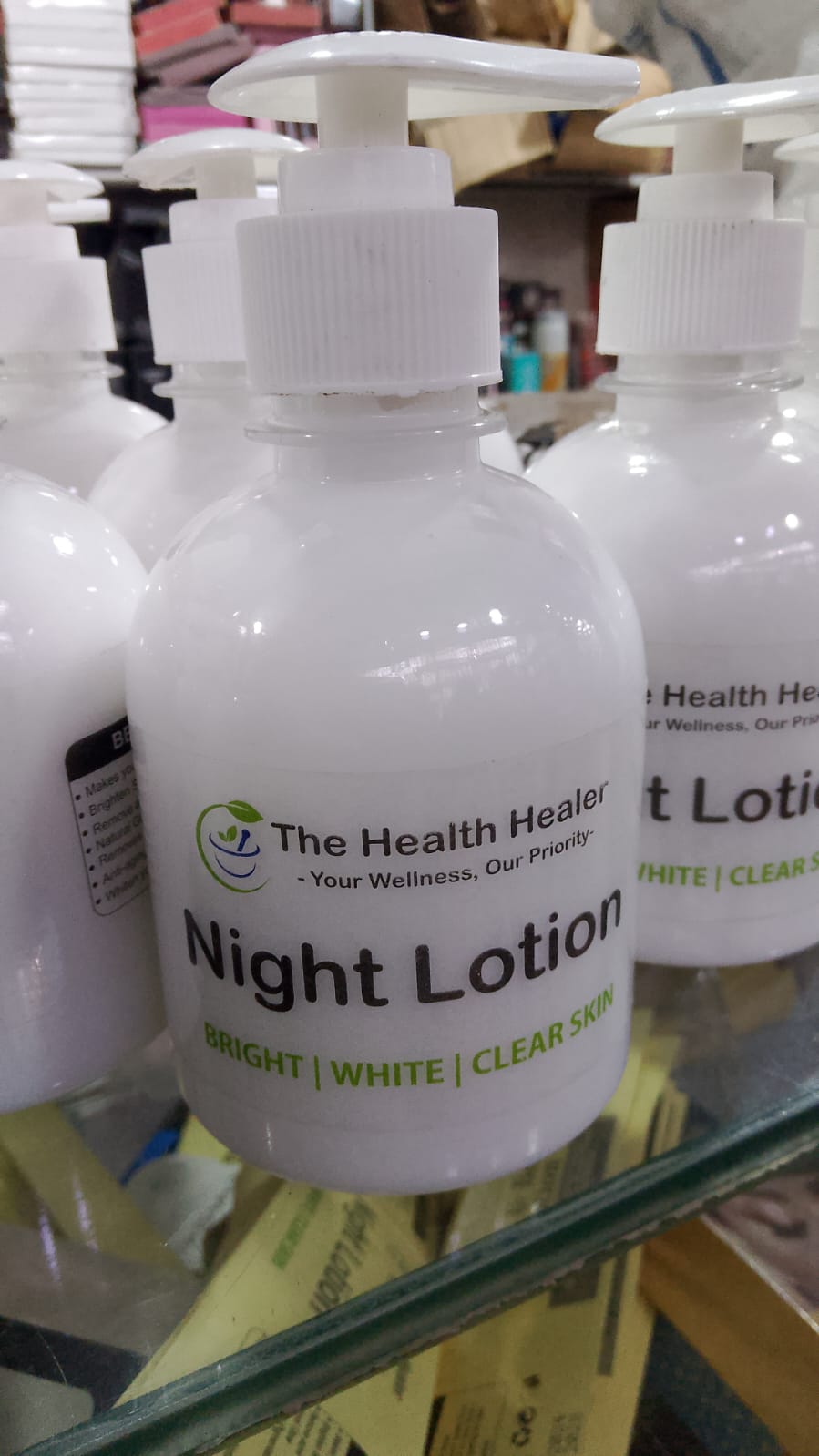 The Health Healer Night Lotion BRIGHT WHITE CLEAR SKIN (240ml) – image 2