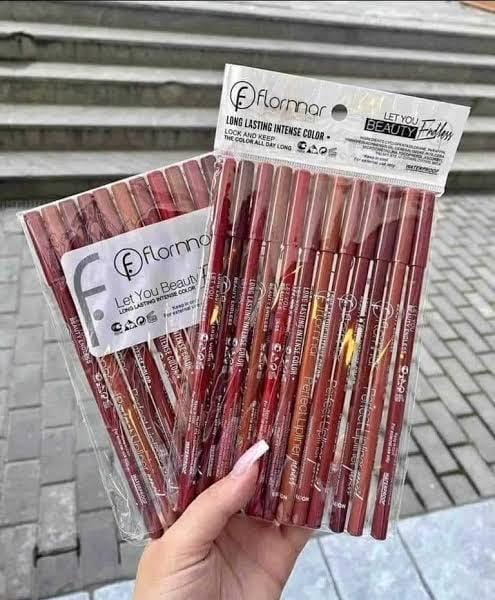 Flormar lip pencils shades of nude Color Multicolor Package Includes 6 x Lip – image 2
