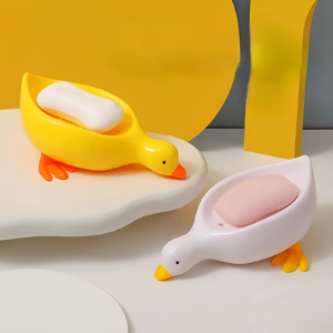 1 Pc Duck Soap Holder – Cute Soap Drying Rack