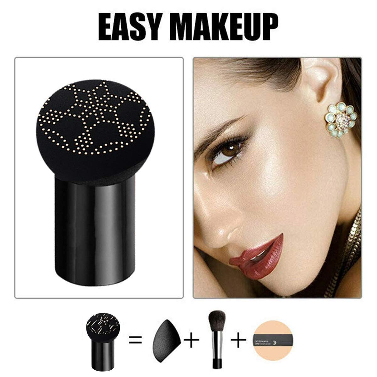 SUNISA Waterproof Mushroom Head Air Cushion Foundation – image 3